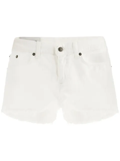 DONDUP shorts de mezclilla con placa del logo