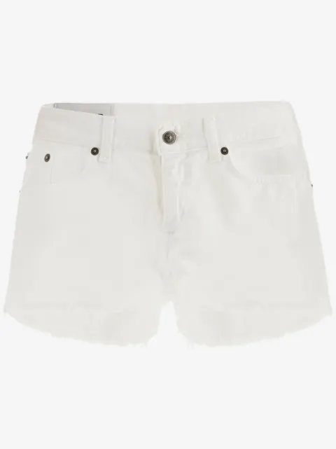 DONDUP shorts de mezclilla con placa del logo