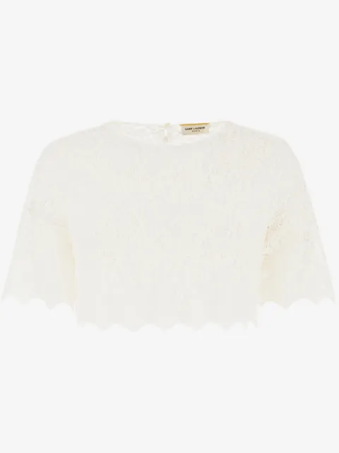 Saint Laurent lace blouse