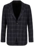 Zegna plaid blazer - Blue