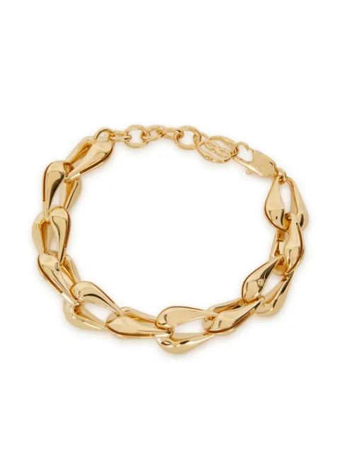 Bally pulsera en tono dorado