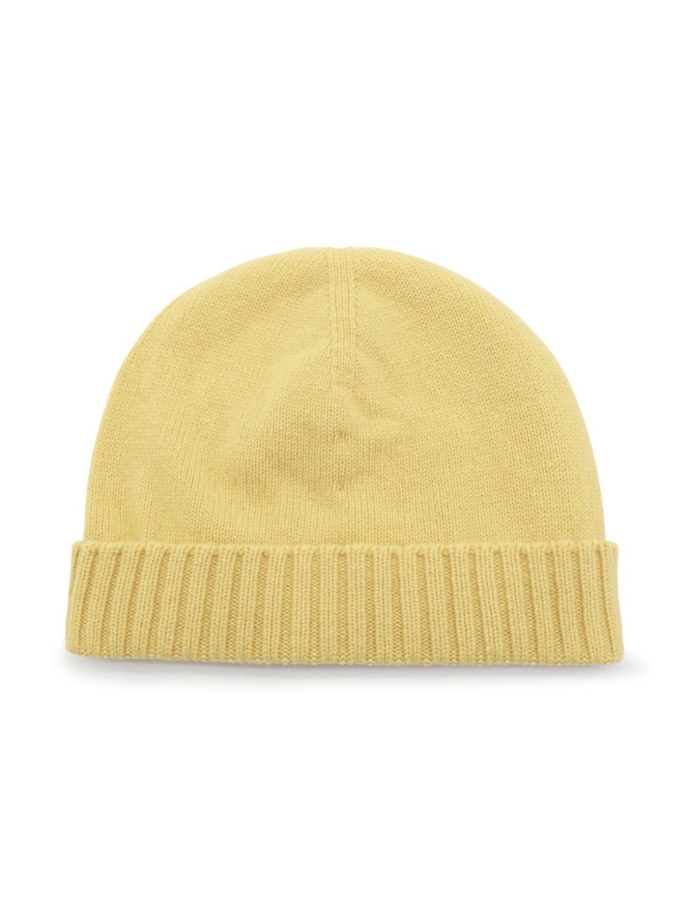 Malo fine-knit beanie - Geel