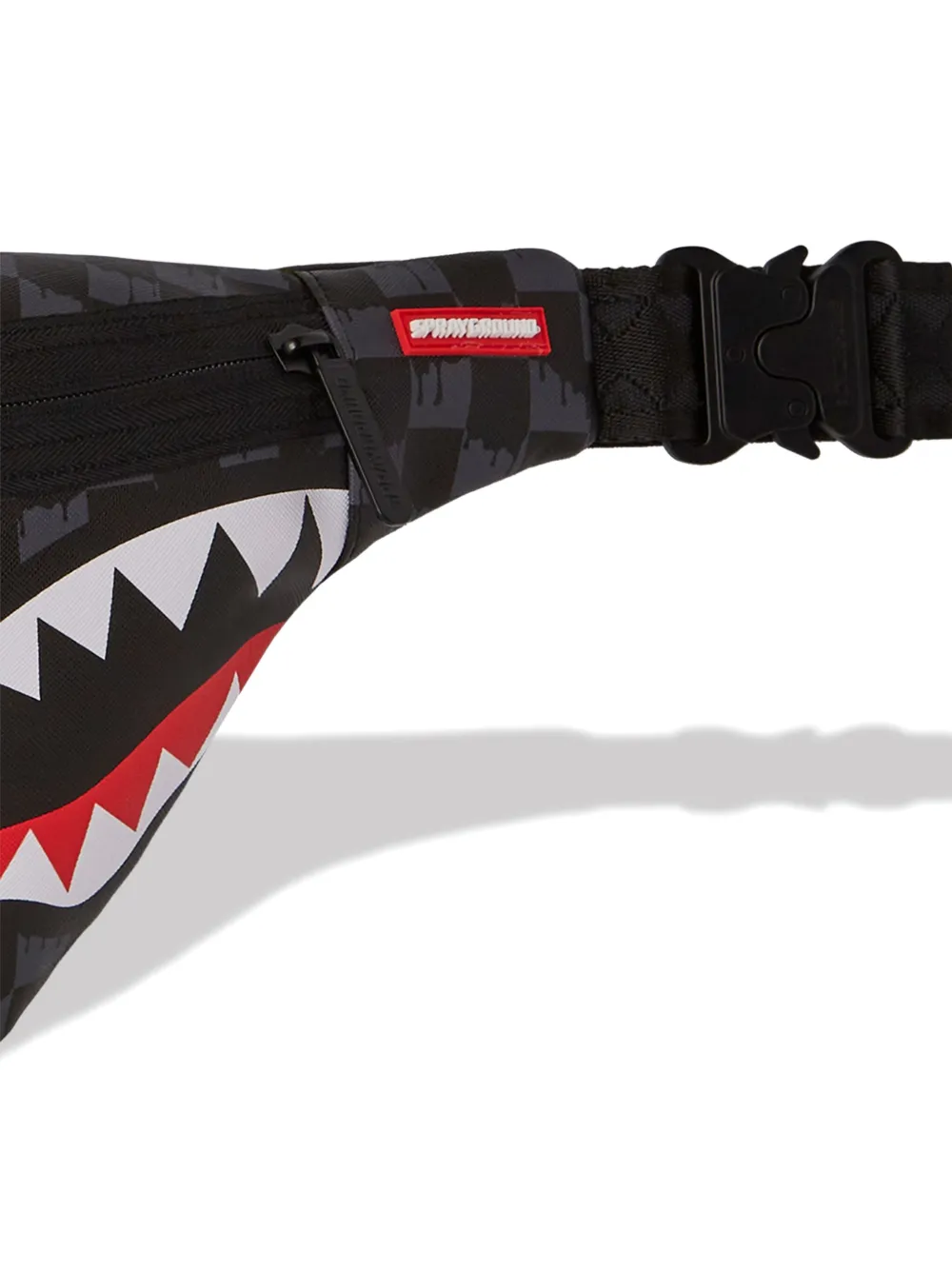sprayground kid Heuptas met gemixte print Zwart