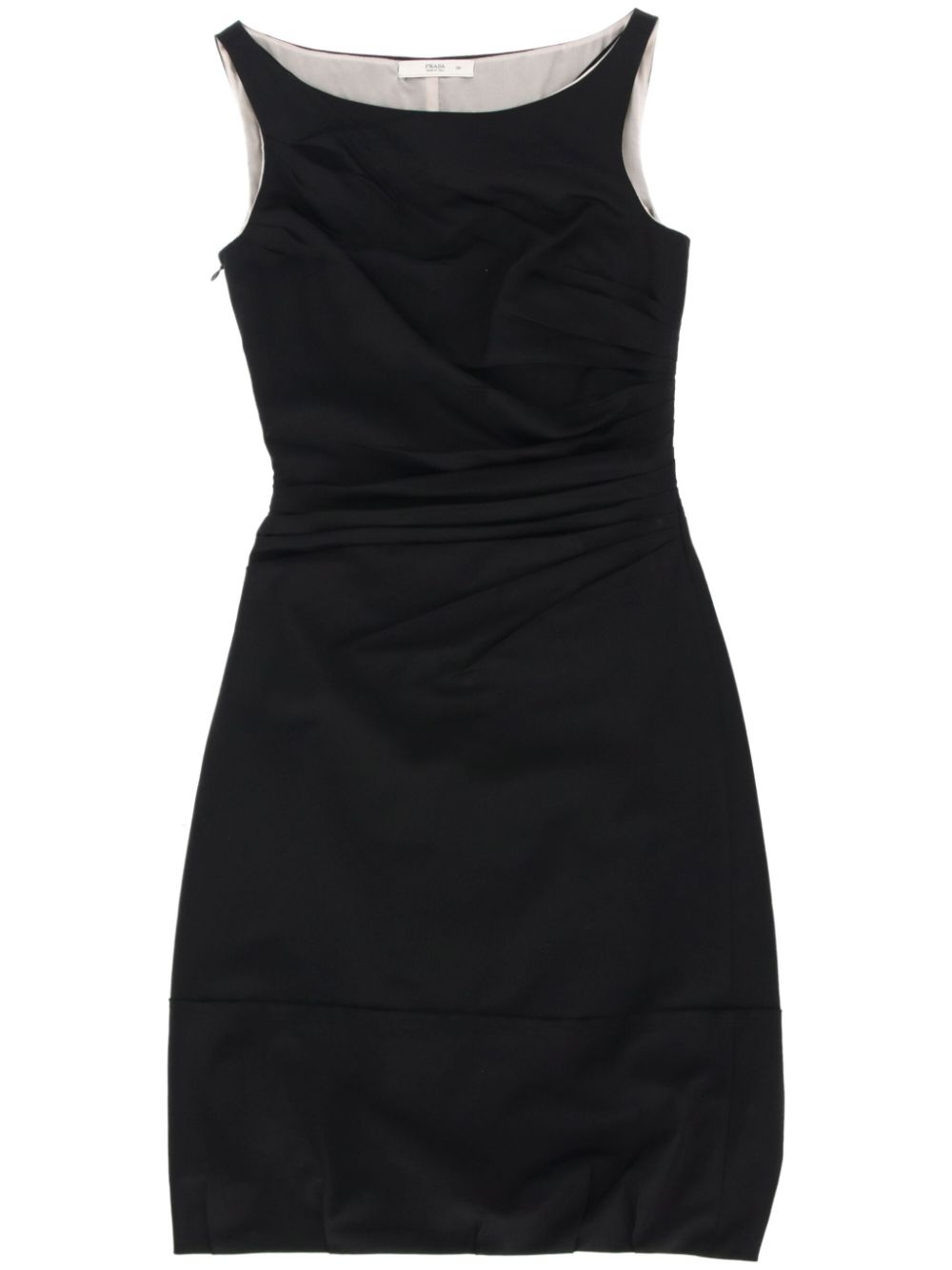 Prada Pre-Owned 2000s draped dress - Black