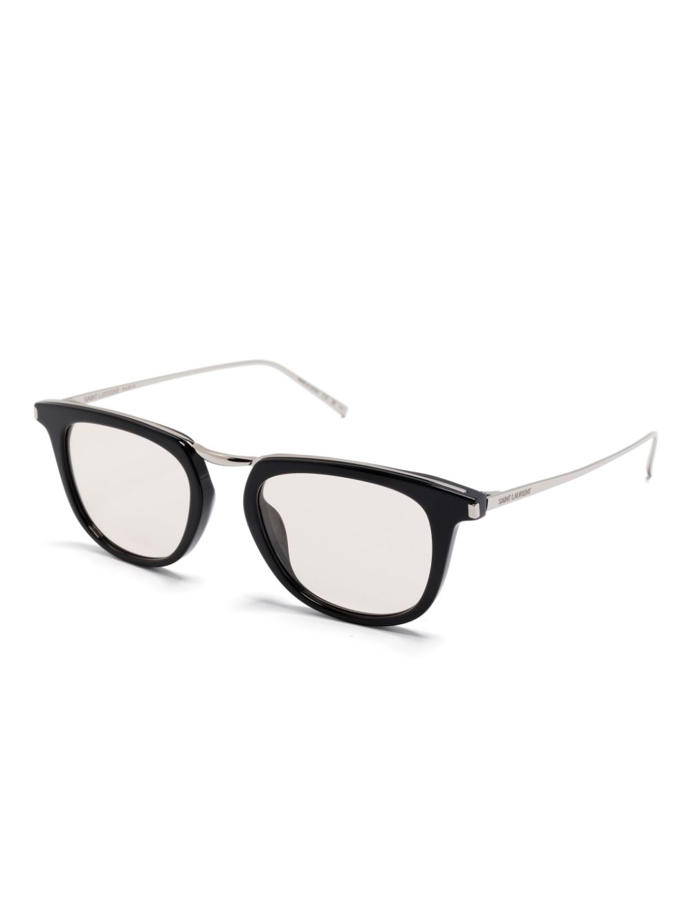 Saint Laurent Eyewear square-frame glasses - Zwart