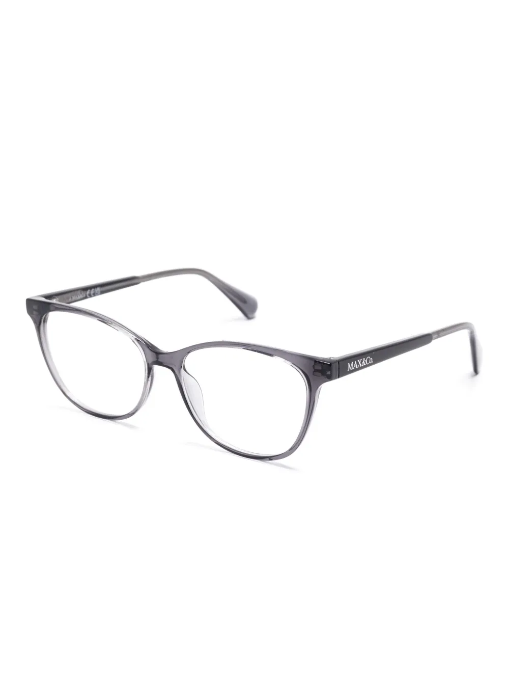 Max & Co Square-frame Glasses In Gray