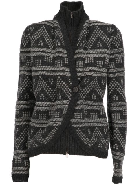 HOT SALE CHANEL 2004 patterned cardigan Women