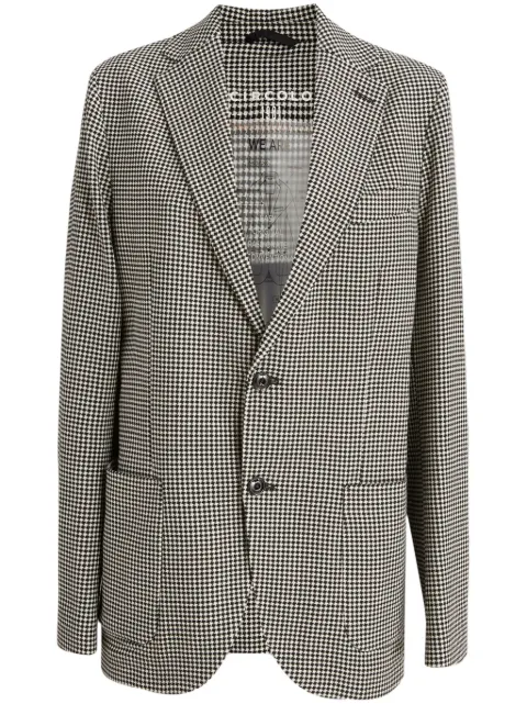 Circolo 1901 blazer con motivo de cuadros