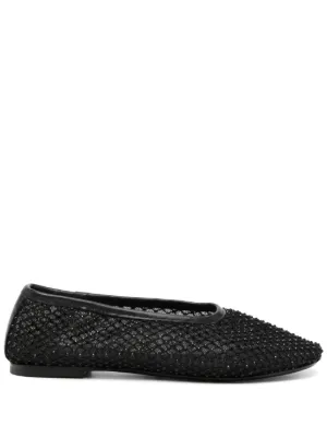 Ferragamo ヴァラ デニム バレエシューズ | ブルー | FARFETCH JP