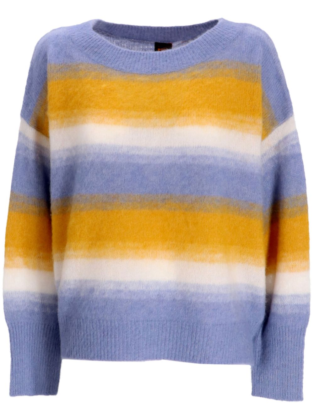 BOSS striped sweater - Blue