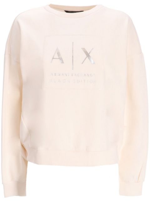 Armani Exchange logo-print sweater Women