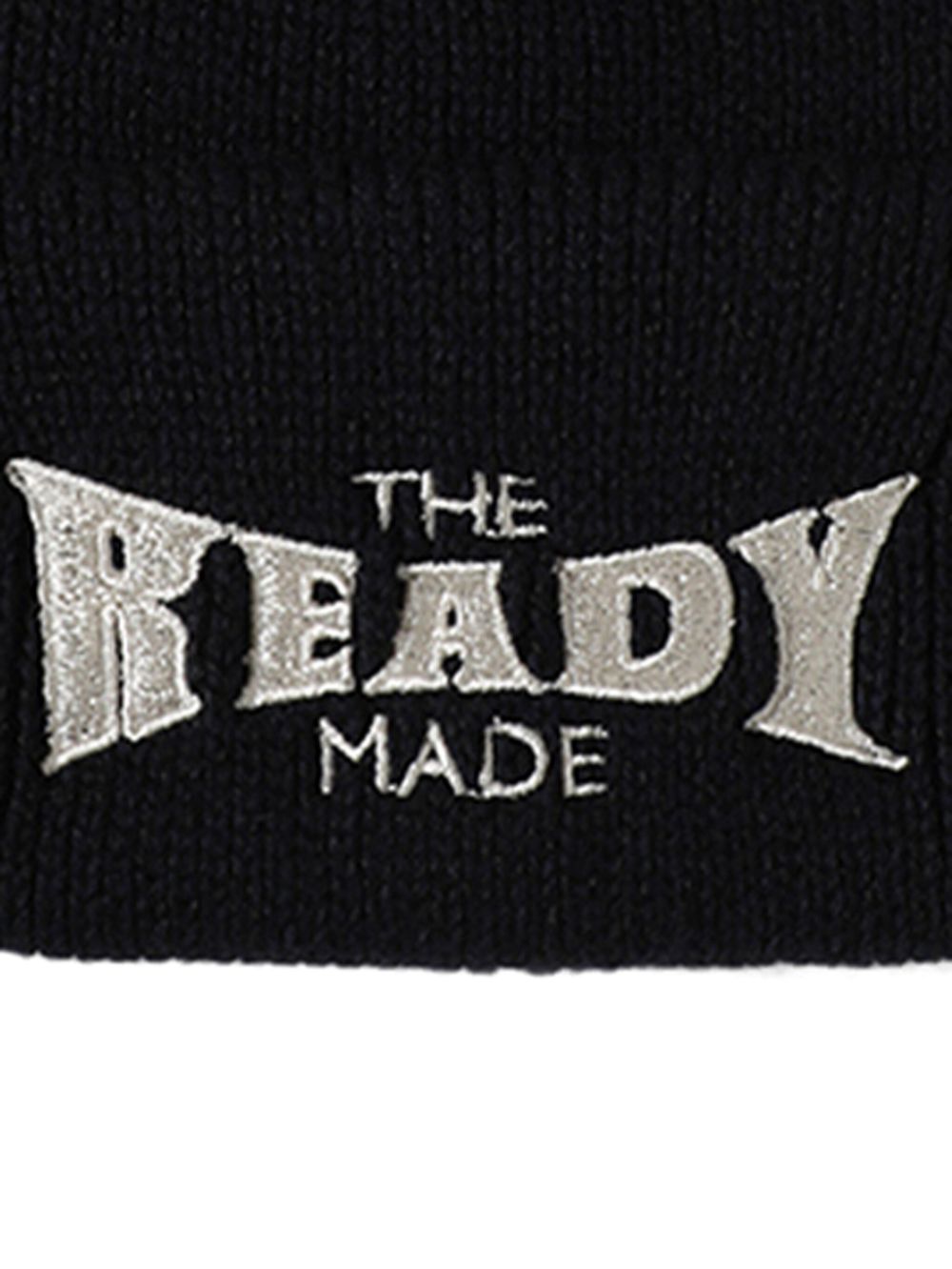 Readymade logo-embroidered beanie - Zwart