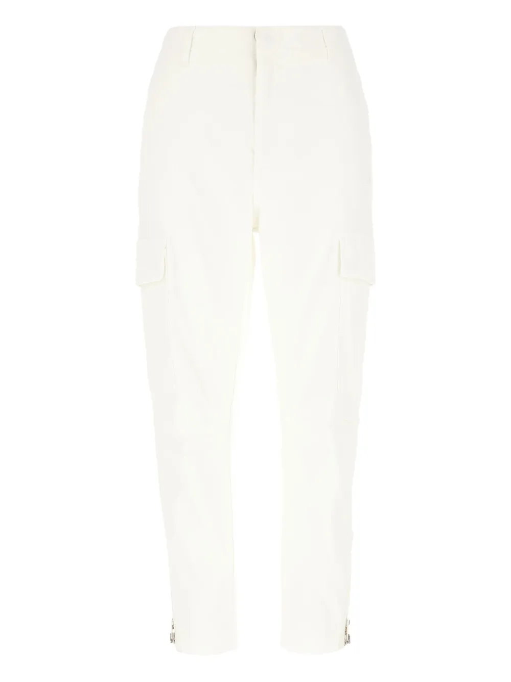 DONDUP cargo-pockets straight-leg jeans - Bianco
