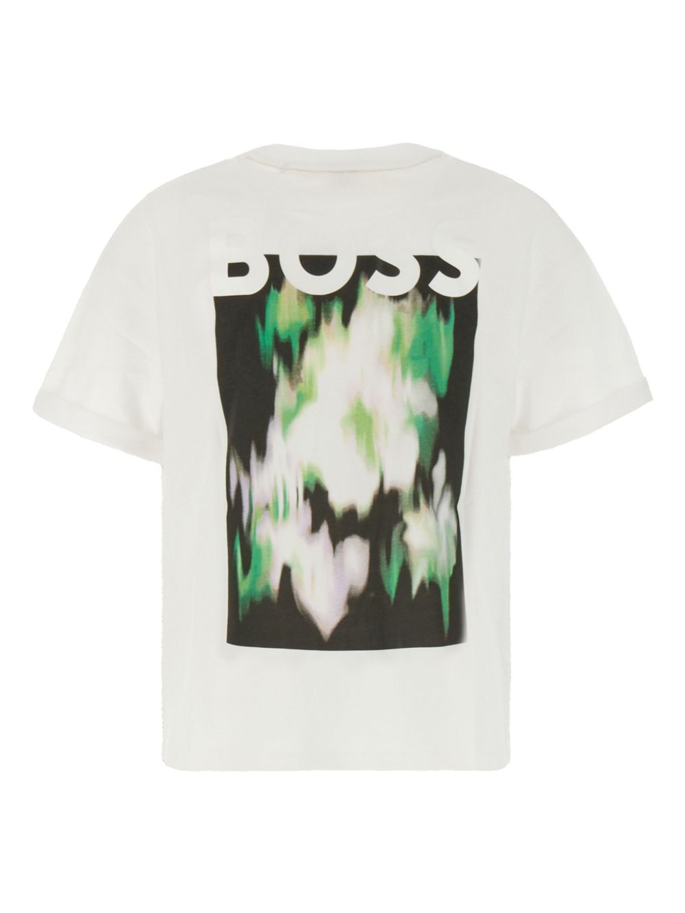 HUGO logo-print cotton T-shirt - Wit