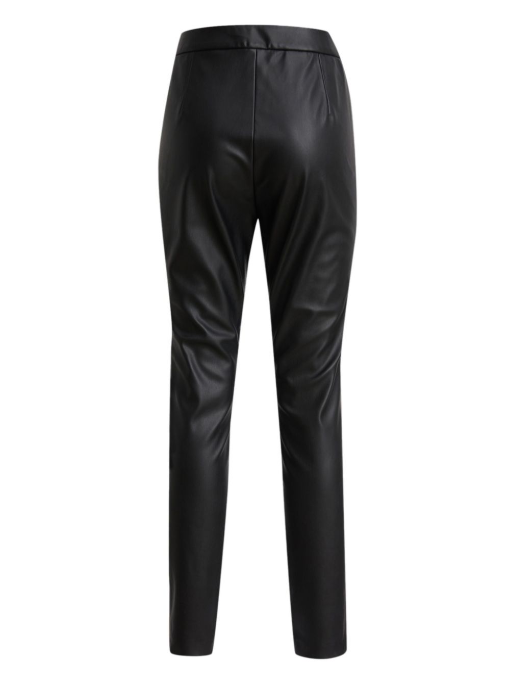 HUGO faux-leather trousers - Zwart