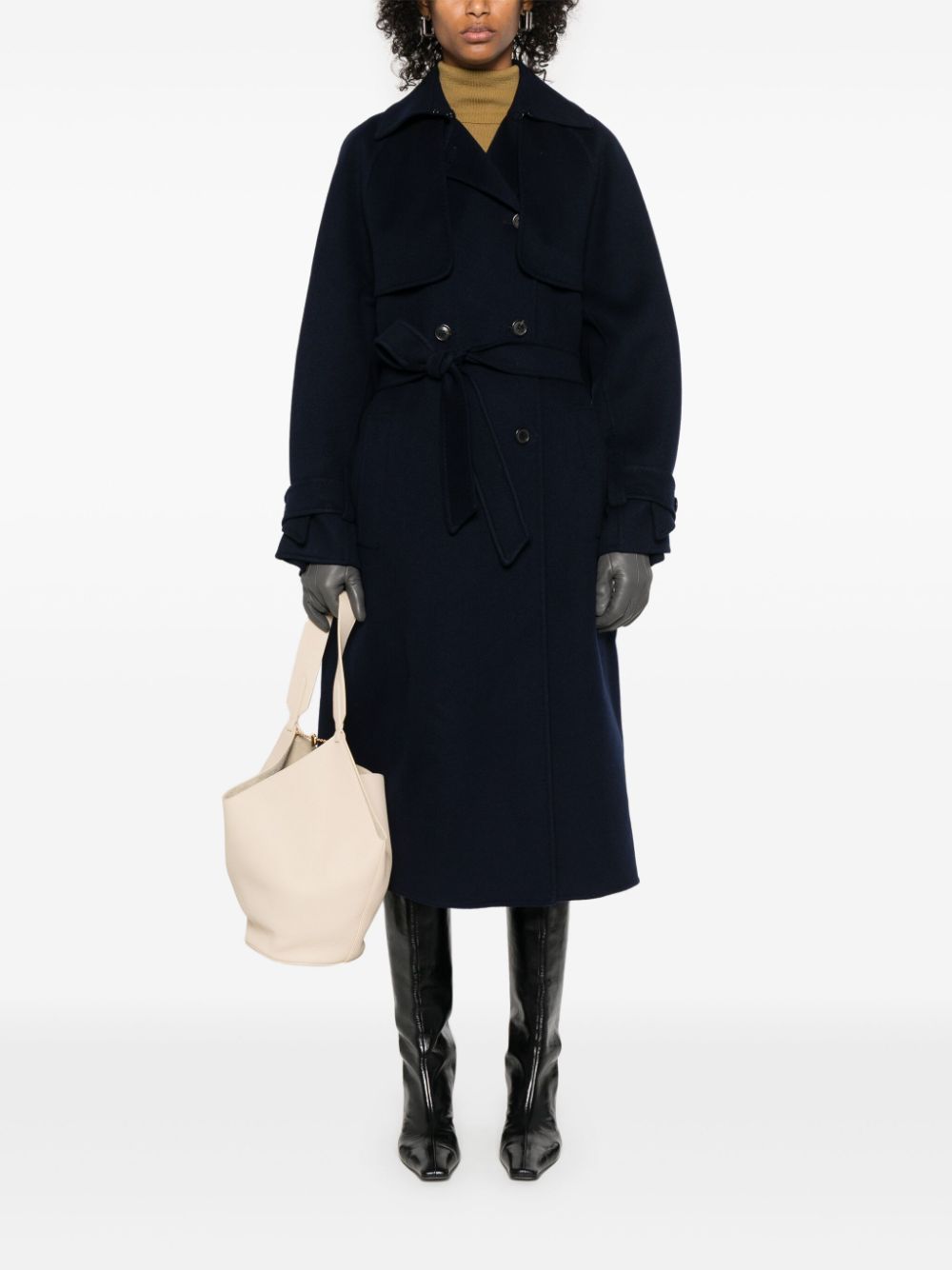 Max Mara Falcon coat - Blauw