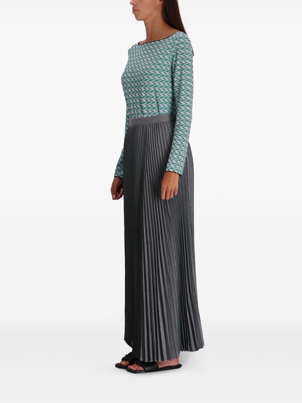 Emporio Armani pleated maxi skirt Women