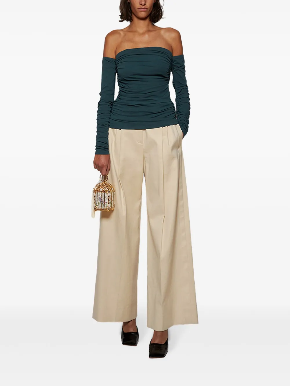 Tove Amara Top In Green