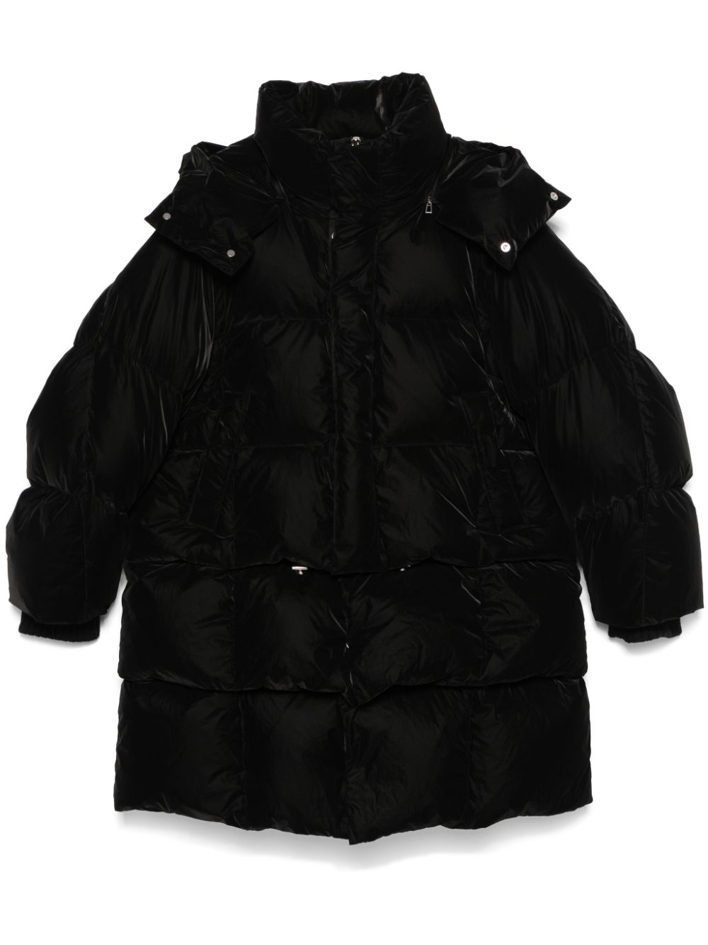 detachable-hood coat