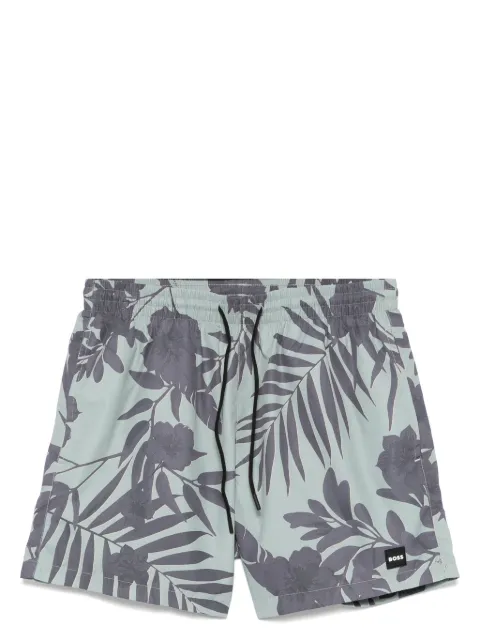 BOSS Badeshorts mit Seasonal-Print