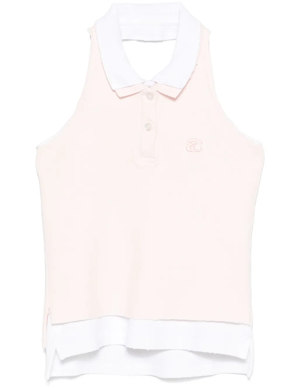 Alexander Wang halter layered top | Pink | Image 1