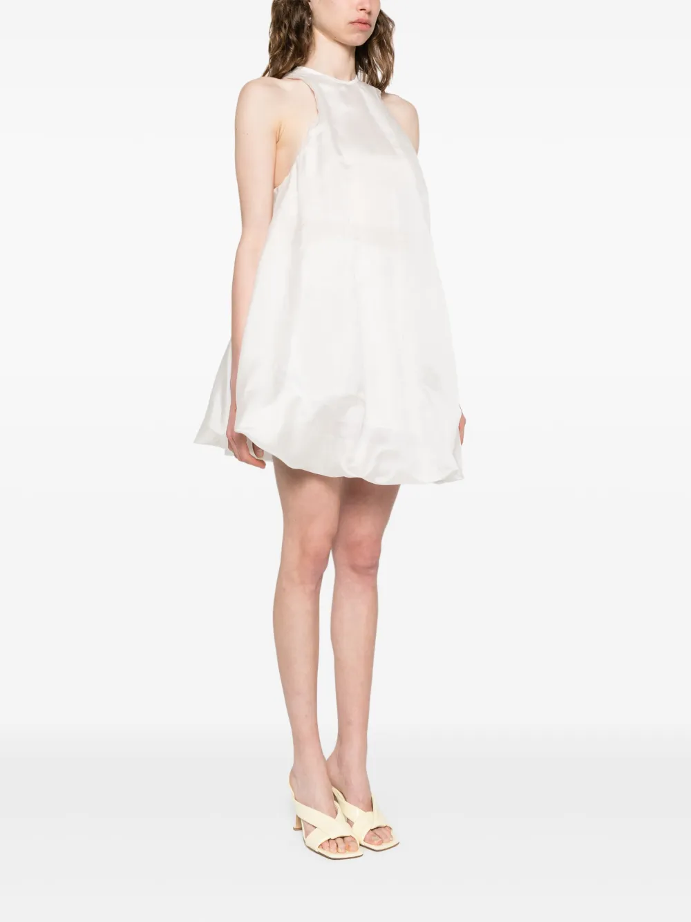 Christopher Esber Vapor Separation mini-jurk Wit