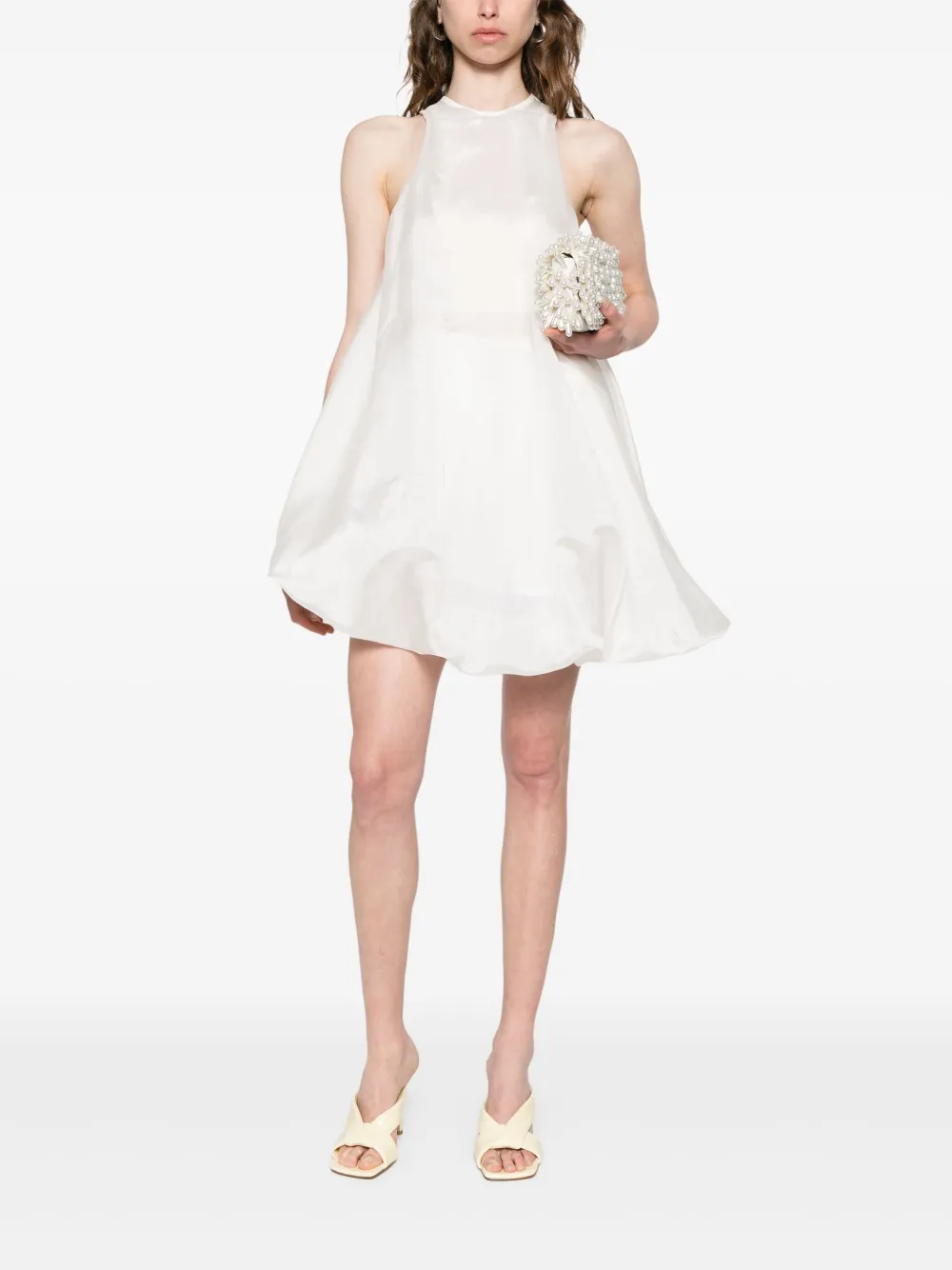 Christopher Esber Vapour Separation mini dress - Wit