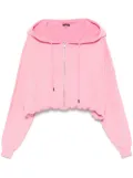 R13 zip-up balloon hoodie - Pink