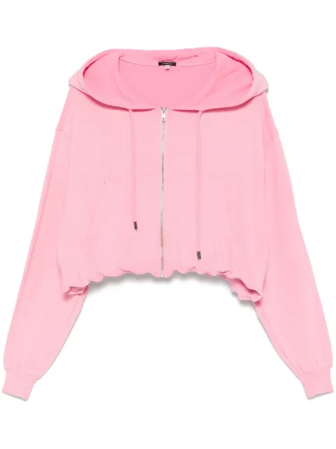 R13 zip-up balloon hoodie