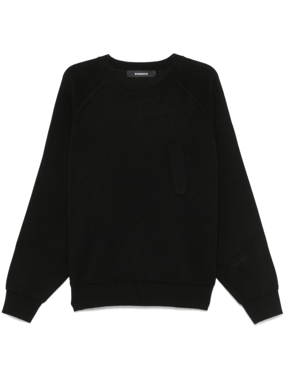 SONGZIO Plated sweater - Black