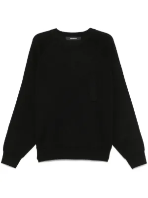 Black Comme Des Garçons ダメージ セーター | ブラック | FARFETCH JP