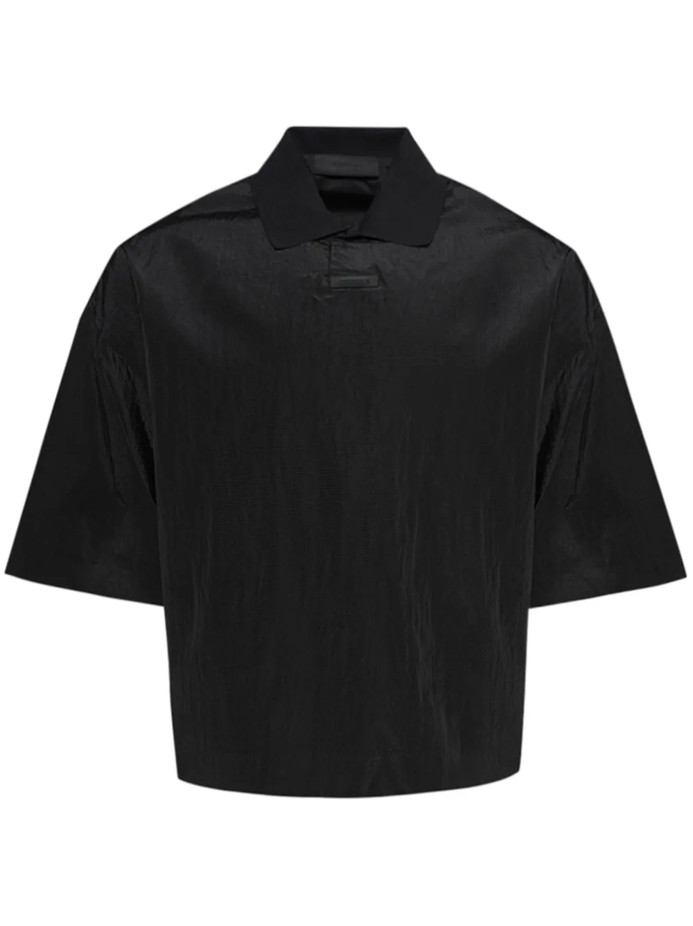 FEAR OF GOD ESSENTIALS playera tipo polo ripstop | negro | Image 1