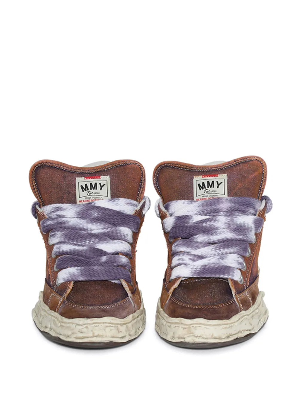 Maison MIHARA YASUHIRO Herbire Puffer sneakers Bruin