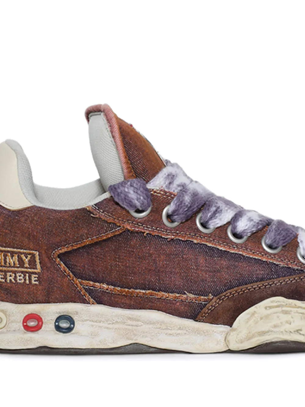 Maison MIHARA YASUHIRO Herbire Puffer sneakers Bruin