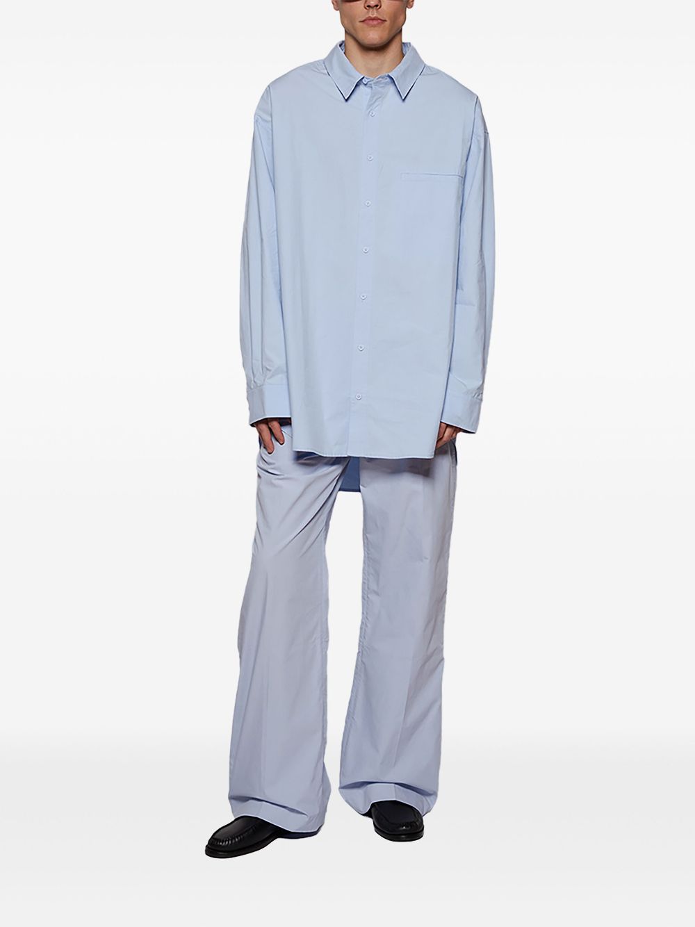 ENTIRE STUDIOS Giant shirt - Blue