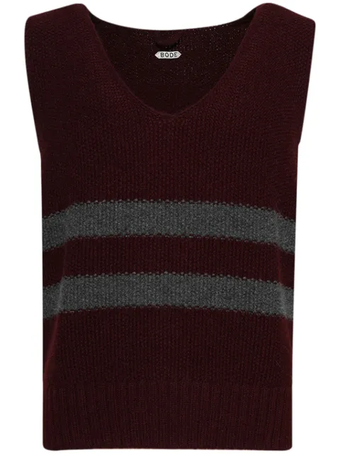 BODE striped vest