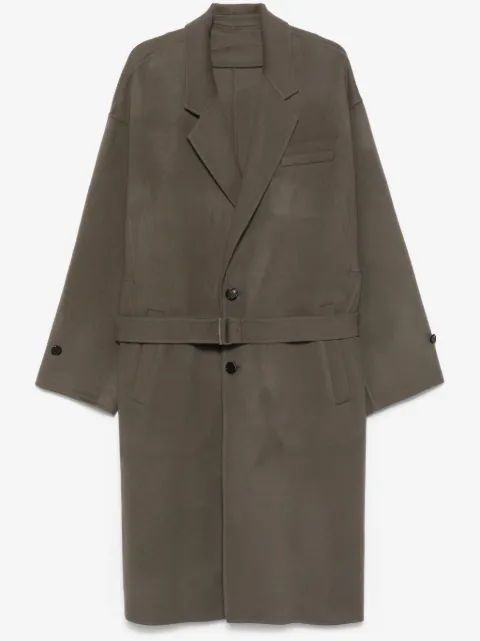 SONGZIO detachable-lapels coat
