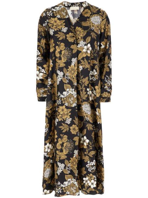 Momoni floral-print midi dress