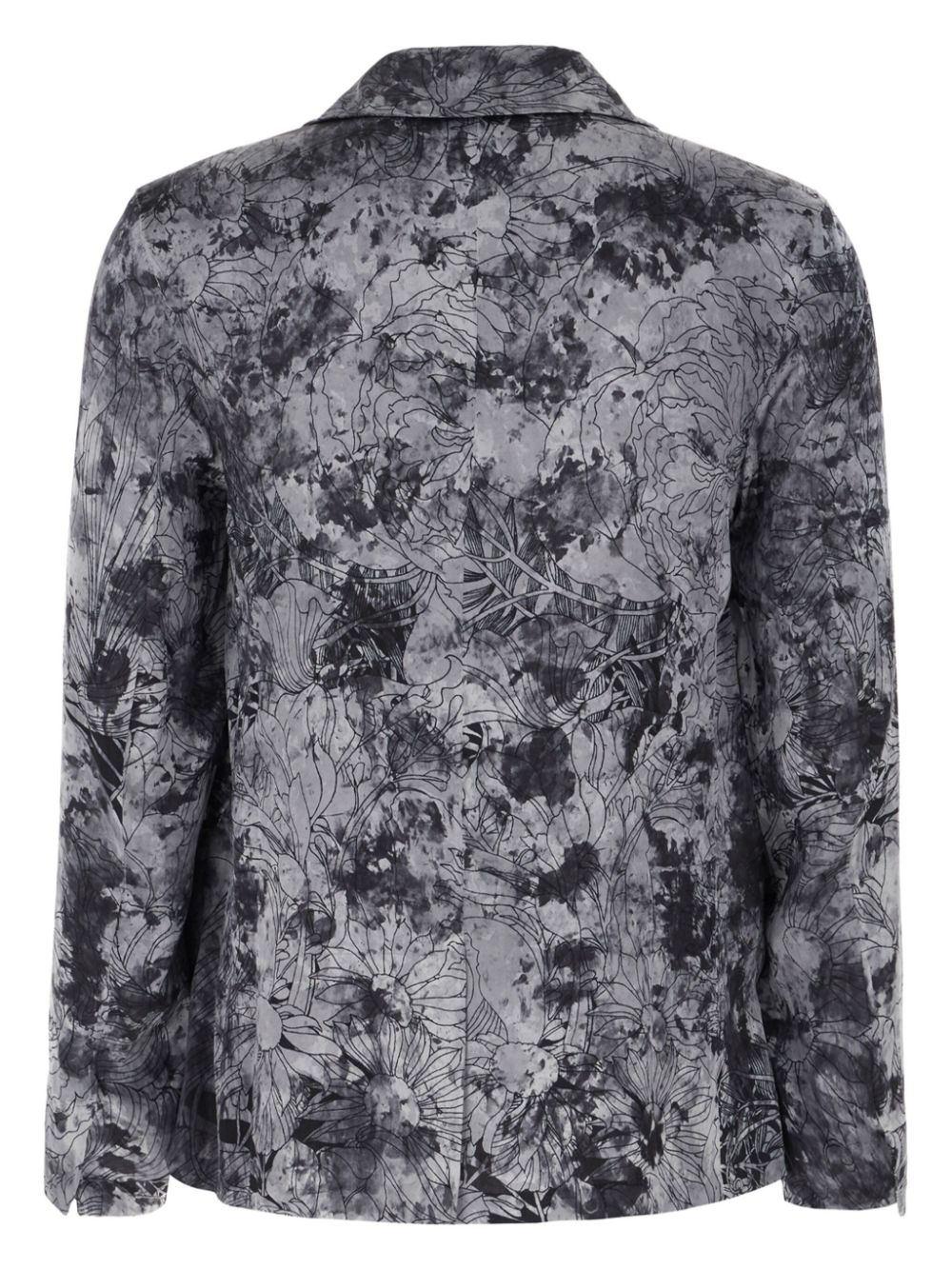 Avant Toi floral-print shirt - Grijs