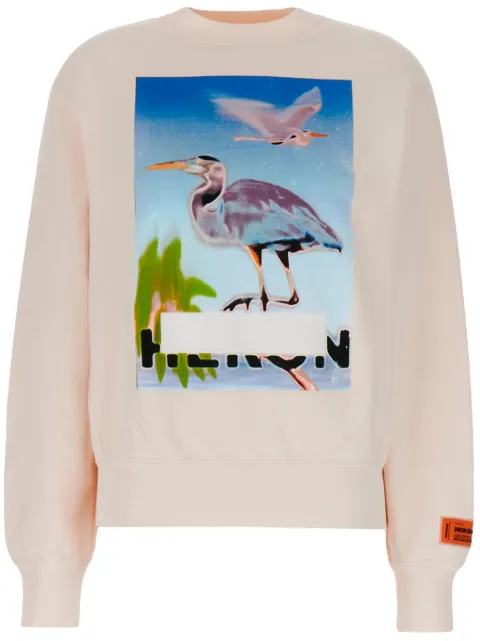 Heron Preston sudadera estampada