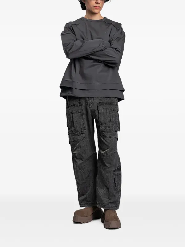 【関税込み】Juun.J スウェットシャツ Juun.J スウェットシャツ | グレー | FARFETCH JP