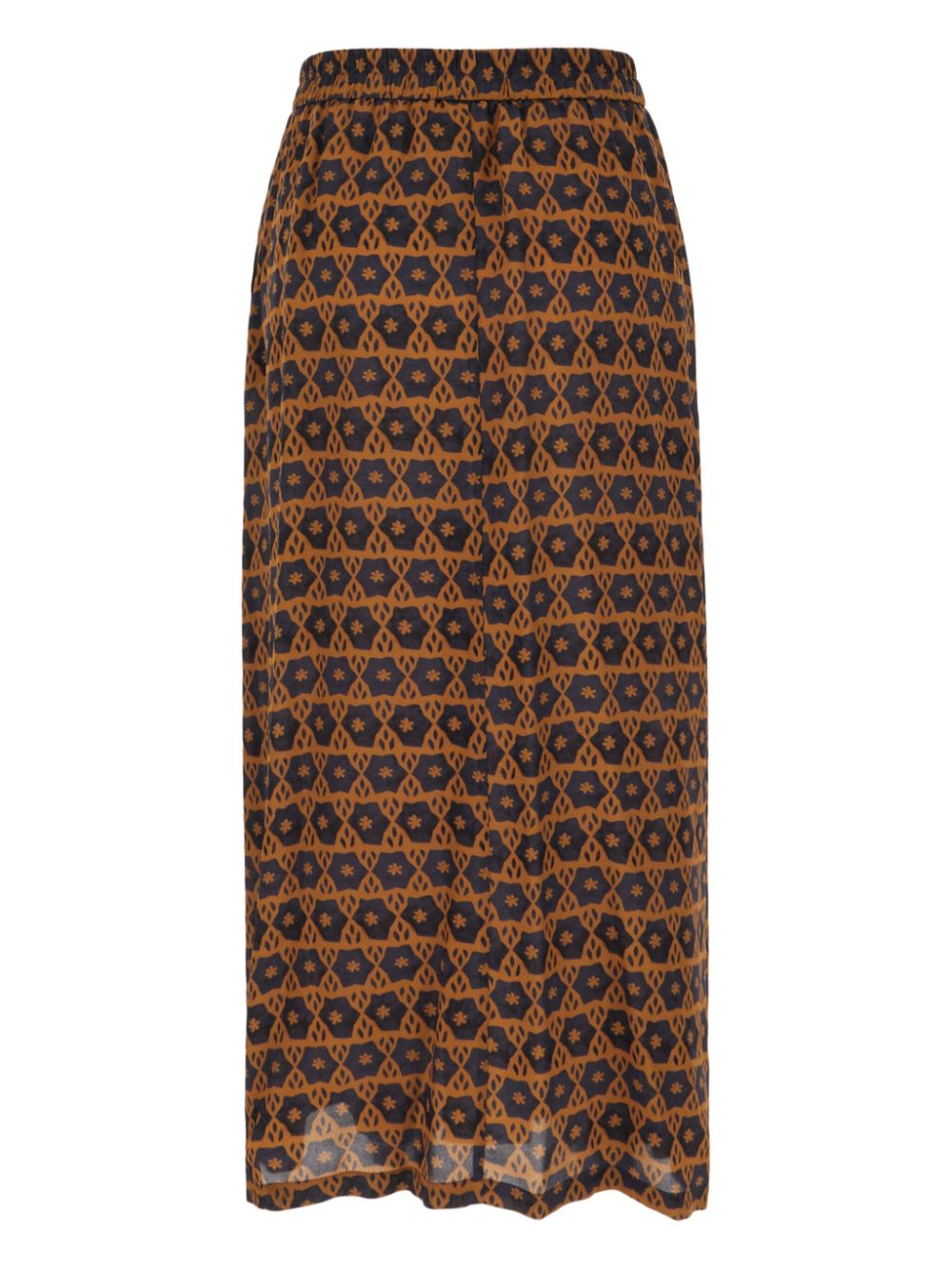 Momoni printed midi skirt - Brown