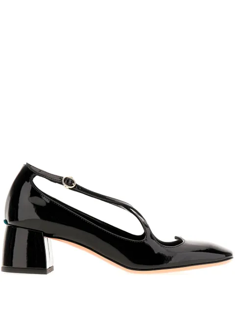 A.Bocca zapatillas con acabado de charol
