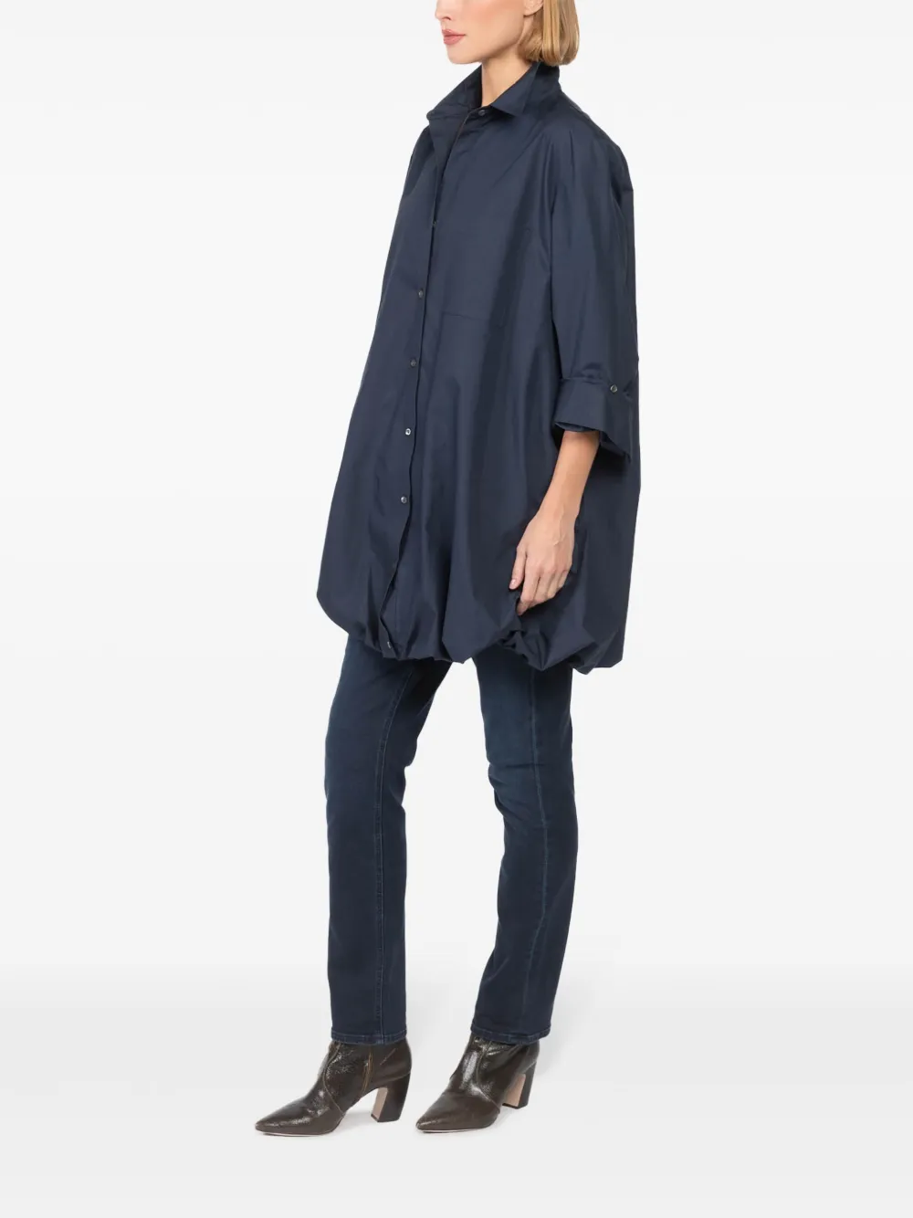TWP Lunch at Loulou blouse Blauw