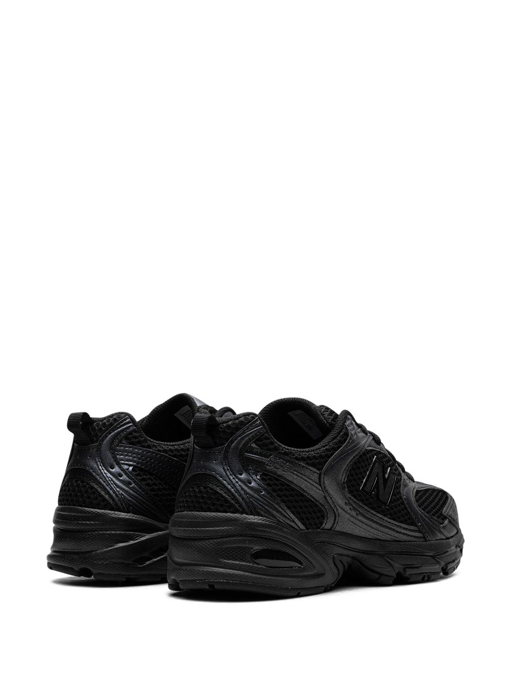 Shop New Balance 530 "black Dark Grey" Sneakers