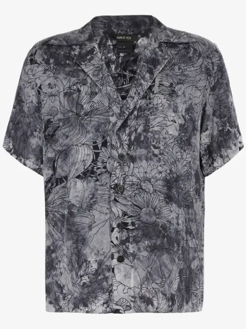 Avant Toi camisa con estampado floral