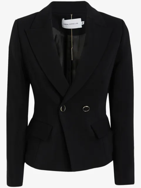 SIMONA CORSELLINI blazer con doble botonadura