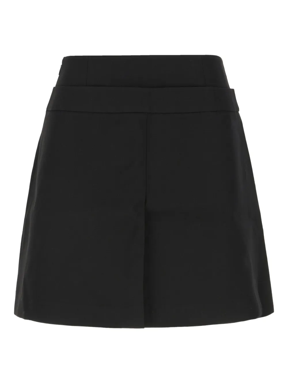 Juunj Asymmetric Pocket Mini Skirt In Black