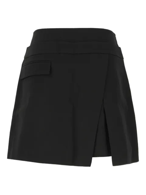 Juun.J asymmetric pocket mini skirt