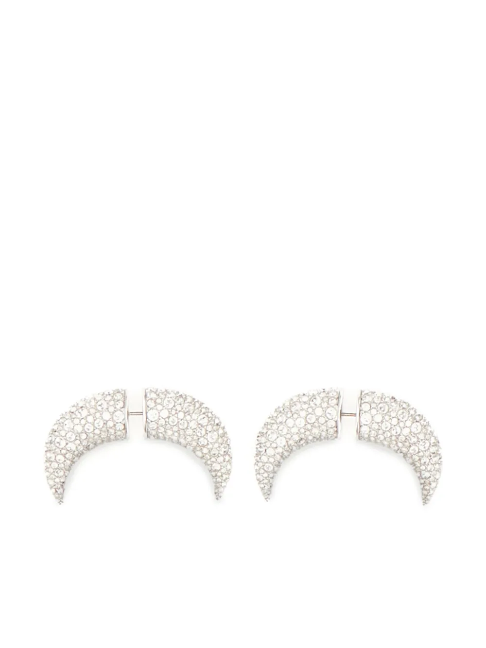 Swarovski Luna ピアス - シルバートーン Swarovski Luna ピアス - シルバートーン